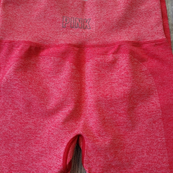 Victoria's Secret PINK •Size Small• Red Seamless Leggings - Picture 10 of 10